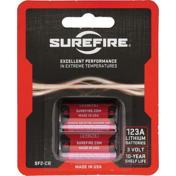 SF2-SW-BULK,084871331234,Surefire Shrink-Wrapped 123A Lithium