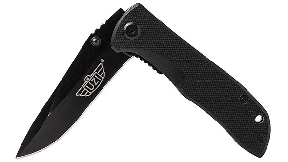 UZI Responder 3.5" Steel Blade Black Folding Knife