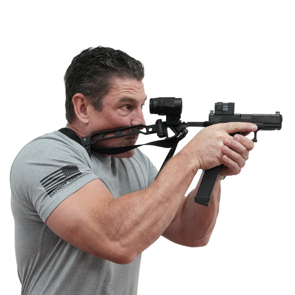 BattleSteel ARM-MR Multi-Rail Glock Grip Extension Stabilizer