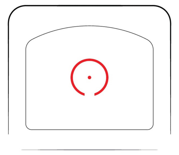 Vortex Defender CCW Enclosed Solar Micro Muti-Reticle Red Dot Sight