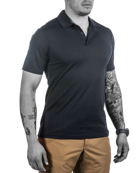 UF PRO Urban Black Polo Shirt