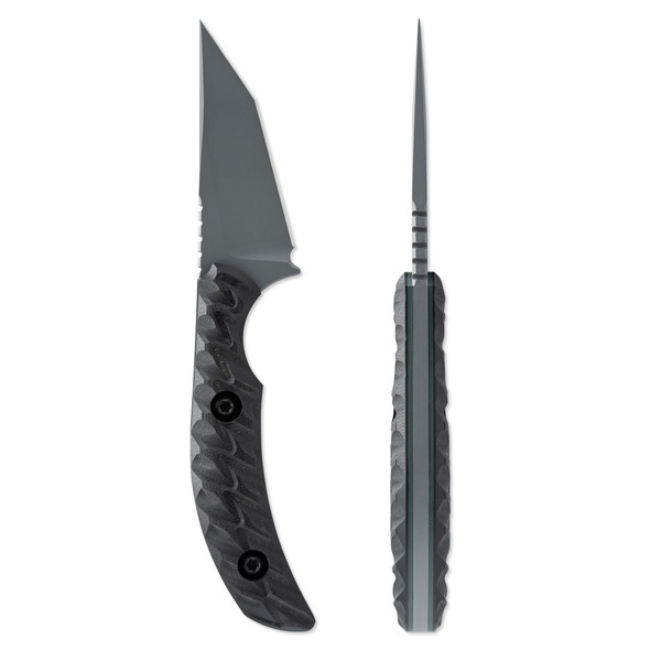 Toor STR T Fixed Blade Knife 3" Plain Edge