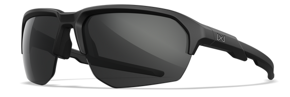 Wiley X Jakl Sunglasses Matte Black Frame with Lens Pack: Grey/Clear/Rust Lenses