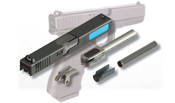 UTM Glock 17 Gen 5 Blank MOS Kit P2