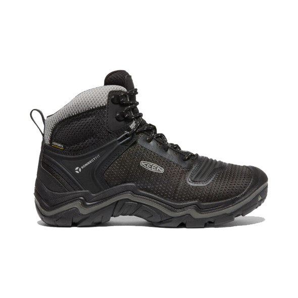 Keen Men's Durand EVO Waterproof Black/Magnet Hiking Boots