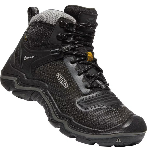 Keen Men's Durand EVO Waterproof Black/Magnet Hiking Boots