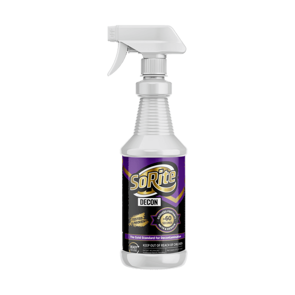 Sorite SRD-32 Decon 32 Oz. Spray Bottle Cleaning Solutions