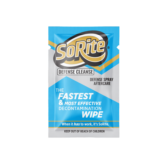Sorite SRDC-TOW25 Defense Cleanse Towelettes Sachet Wipes Cleaning Solutions