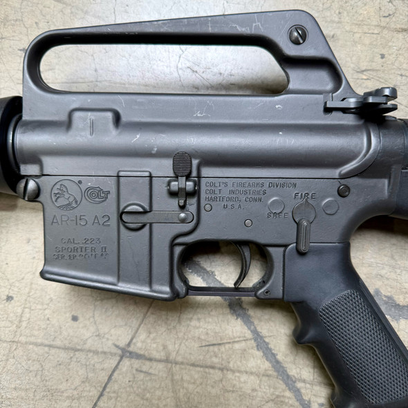 Colt AR-15 A2 SPORTER II .223 Rifle w/ Surefire Handguard, Police Trade