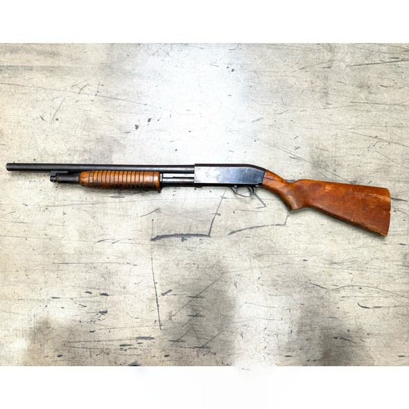 High Standard RIOT 20-6 MODEL K-120 12GA Shot Gun, Police Trade