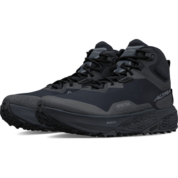 Altra Men's Olympus 7 Mid GTX Black/Black/Dark Shadow Boots