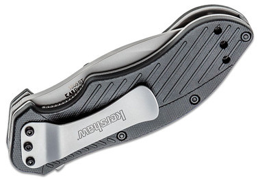 Kershaw 1605ST Clash Folding Knife 3" Plain / Serrated Edge, Open Box