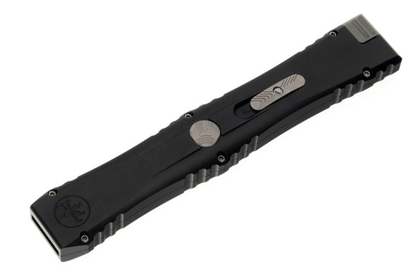 Microtech 1152-10MS1 Nemesis IV D/E - Black Handle - Stonewashed Blade