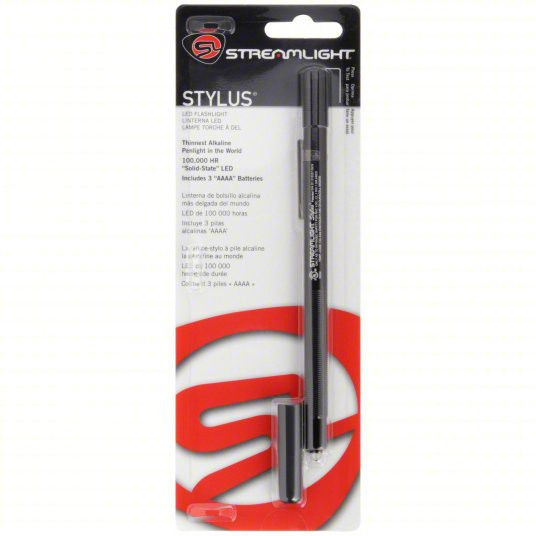 Streamlight Stylus Black 365nm UV LED Penlight, Open Box