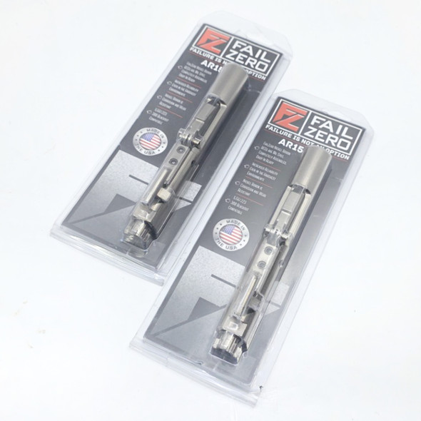 FailZero AR-15 Semi-Auto Bolt Carrier Group with Hammer, Lot of 2 pc, Open Box