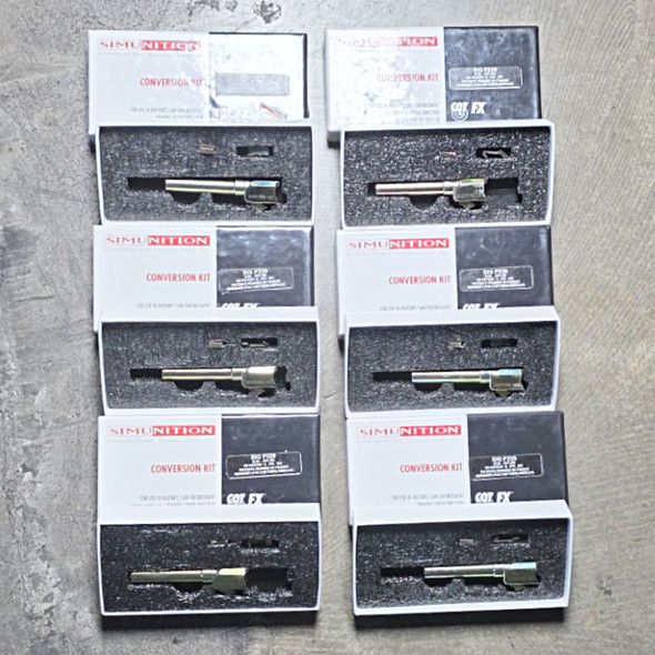 Lot of 6 pcs, Simunition SIG P226 / P228 / P229 FX Training Conversion Kit, Police Trade, Open Box
