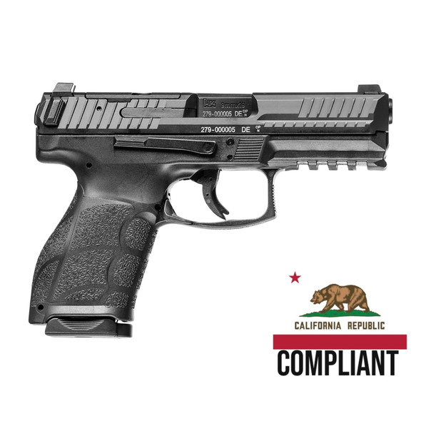H&K VP9A1 K 9mm Pistol,Optics Ready  w/(2) 10rd Mags, CA Compliant