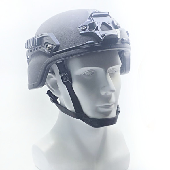 Avon L110 Rifle Rated (LVL III) Combat II Ballistic Helmet, Black, Large, Open Box