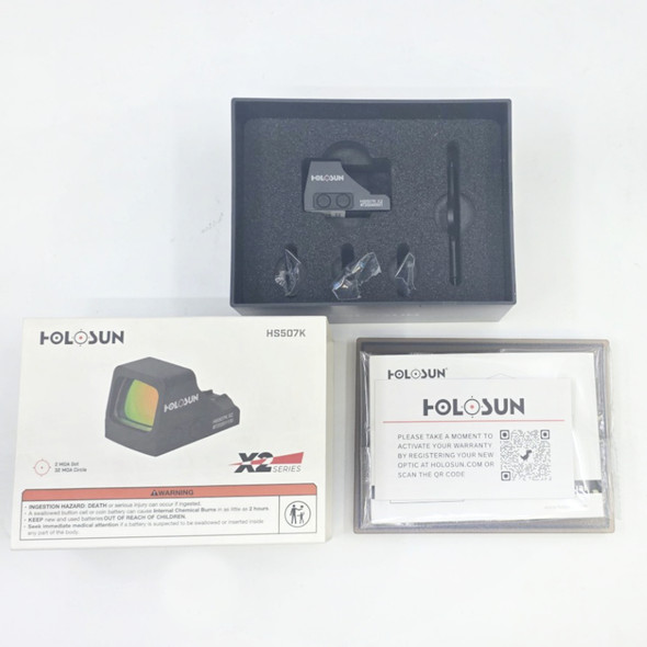 Holosun HS507K-X2 Micro Reflex Sight, Open Box