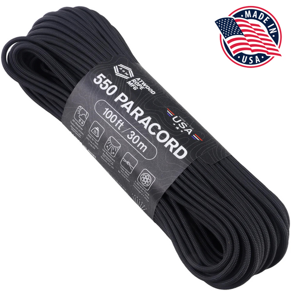 Atwood 550 Paracord 100-Feet / 550 Lbs. Tensile Strength