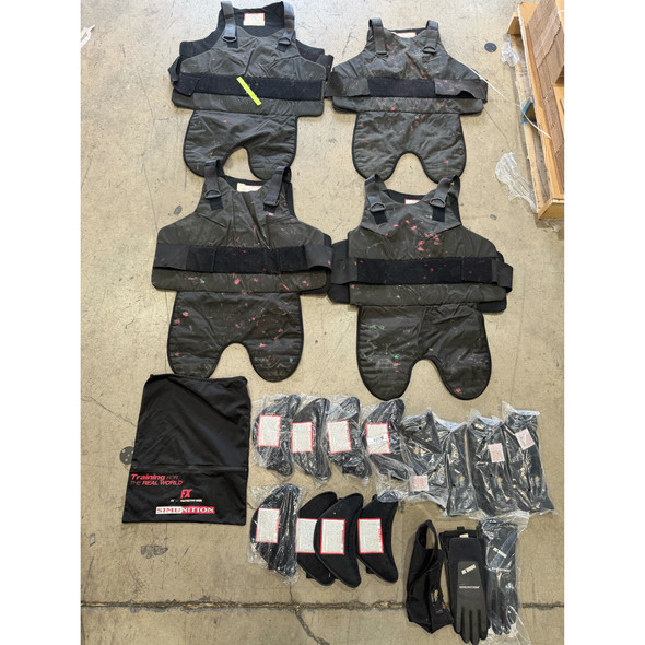 Lot of 28pc FX/Simunition Protective Gear, Police Trade