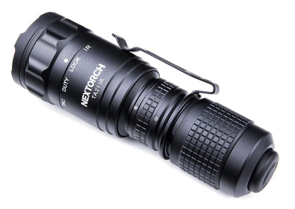 NexTorch WL50 IR Dual White and Infrared Gun Light 860 Lumens On