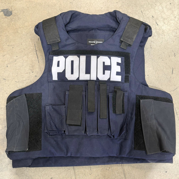Second Chance Police Tactical Body Armor Carrier w/ K-47 CL+ Class III Hard Plate, Police Trade