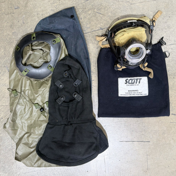 Scott Air-Pak 4.5 SWAT-PAK Tactical SCBA — Complete Kit w/ 4500 PSI Carbon Cylinder, Open Box, Police Trade
