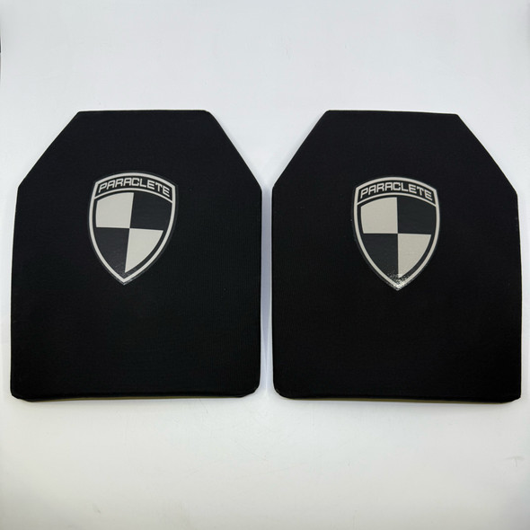 Paraclete Omega Plus Hard Armor 10 x 12 Ballistic Plate, 2/PACK, Police Trade