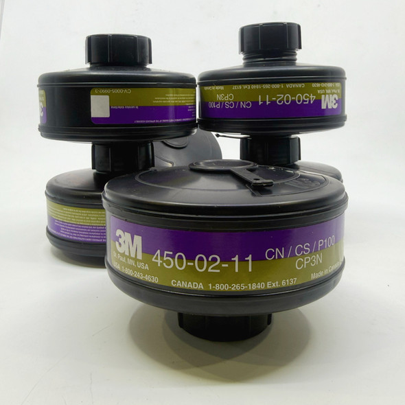 Lot of 6 pcs, 3M Canister CP3N, Police Trade