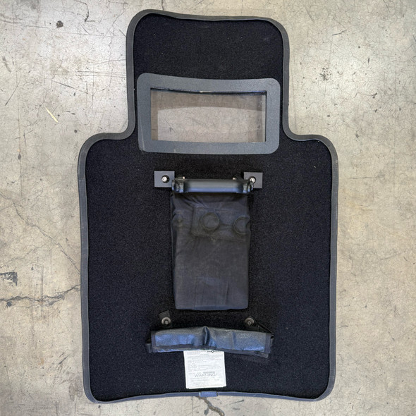 Diamondback Tactical M.U.S.T. NIJ Level IIIA Ballistic Shield 24x36, w/ Integrated Dual LED Lights & Large Viewport, Police Trade