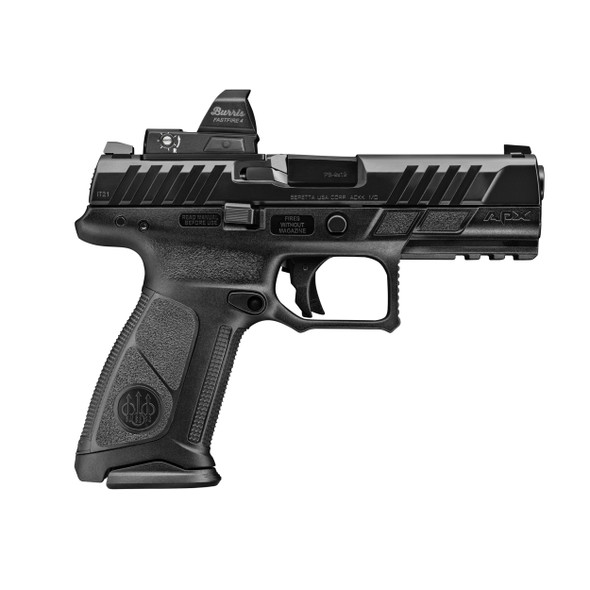 Beretta APX A1 Full Size 9mm Pistol 17-Round Magazines w/ Fiber Optic Front Sight
