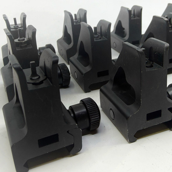 Lot of 5 pcs, AR-15 Fixed Front Iron Sight Picatinny Rail Mount A2 Style, AR15/M4/M16, Open Box