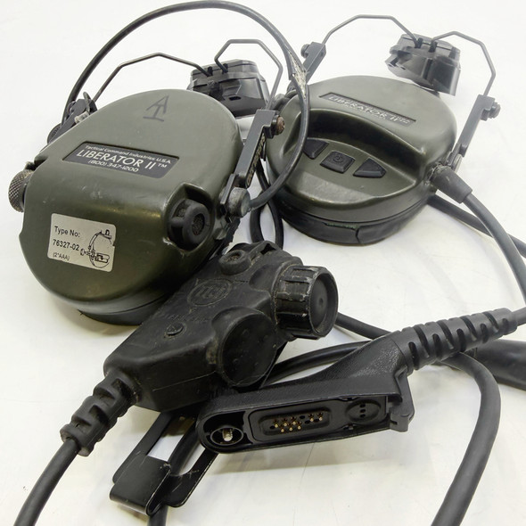 TCI Liberator II Tactical Communications Headset, Police Trade