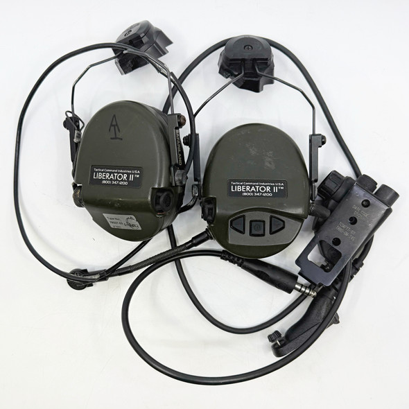 TCI Liberator II Tactical Communications Headset, Police Trade
