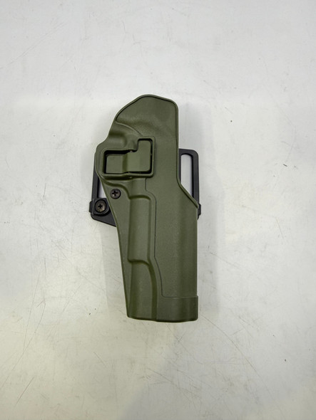 BLACKHAWK SERPA CQC Right Hand Holster for 1911 Government, OD Green, Open Box