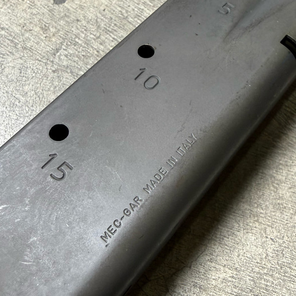 Sig Sauer 9mm Mec-Gar 15-Round Magazine, Police Trade