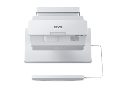 Epson BrightLink 735Fi Ultra Short Throw Interactive 1080p 3LCD Laser Projector + ELPMB62 Wall Mount Kit Bundle, Open Box, Police Trade - Never Used