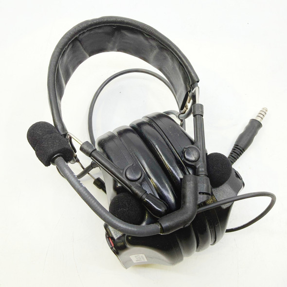 3M Peltor ComTac III SV Black Tactical Headset MT17H682FB-47 - Single Comm NATO U-174, NRR 23 dB, Police Trade
