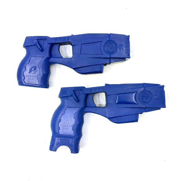 Lot of 2 pcs, Law Enforcement Blueguns Taser X26 Training Replicas, Police Trade
