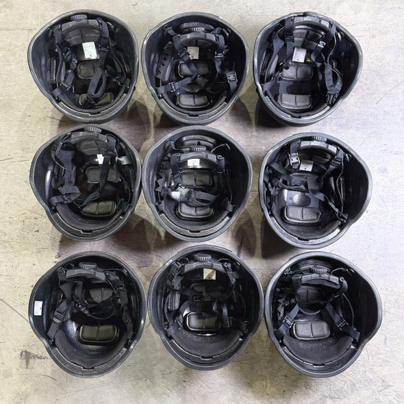 Bulletproof It MICH Level IIIA Ballistic Helmet – Black, L/XL, Police Trade