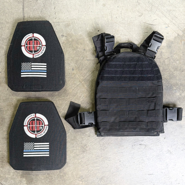 Bulletproof It Level IV Tactical Plate Carrier Kit, Police Trade