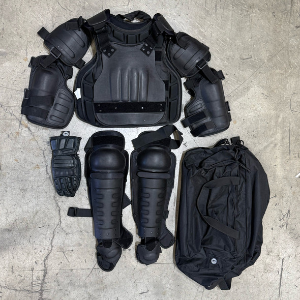 SecPro Complete Tactical Riot Gear Suit, Police Trade