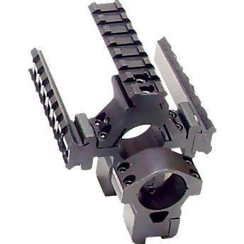 Deluxe Tactical RG178-25DM .22 Tri-Rail Rings Medium Profile, New/Old Stock