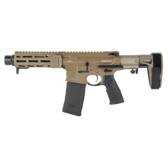 Daniel Defense DDM4 PDW .300 Blackout 7" Bbl. Pistol FDE