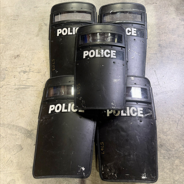Authentic Police Riot Control Shield, NIJ Level IIIA, Police Trade