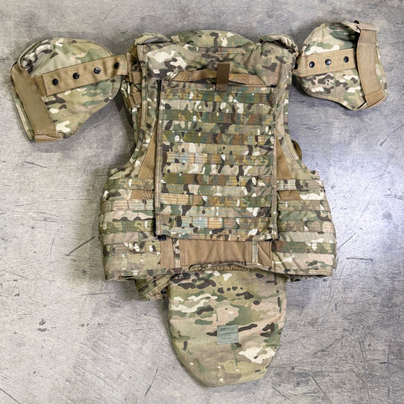 MSA Paraclete RMV024 Multicam Tactical Armor Carrier XL Full Kit, Police Trade