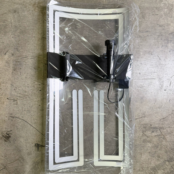 UZI Stun Riot Shield. Clear Polycarbonate Tactical Shield, Never Issued, Police Trade