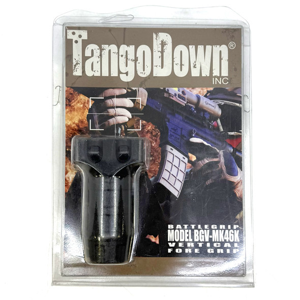 TangoDown Stubby Short Vertical Fore Grip, Black, BGV-MK46K, New/Old Stock