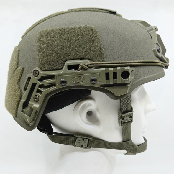 Team Wendy EXFIL Ballistic NIJ IIIA Helmet Rail 3.0, Ranger Green M/L, Open Box